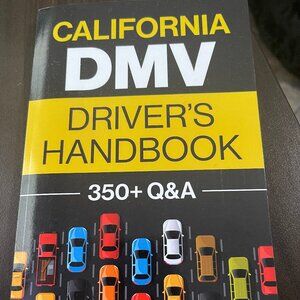 CALIFORNIA DMV DRIVER'S HANDBOOK 350+ Q&A SOFTCOVER BOOK